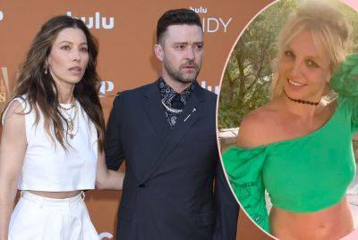 Britney Spears Fans Go After Jessica Biel After Justin Timberlake Disables IG Comments! - perezhilton.com - Texas