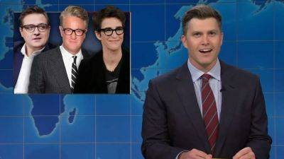 ‘SNL’s Weekend Update Jokes New House Speaker Mike Johnson “Looks Like Every MSNBC Host Combined” - deadline.com