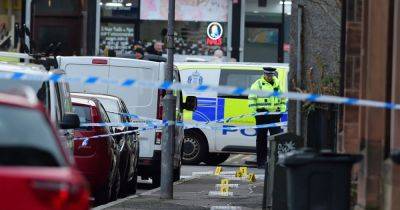 Forensics scour scene and Scots cops search bins amid probe into man's suspicious death - www.dailyrecord.co.uk - Scotland