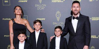 Lionel Messi & Family Attend Ballon d'Or 2023 Ceremony to Celebrate His Record 8th Win - www.justjared.com - Paris - Argentina