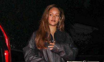 Rihanna Wears Layers of Leather for Dinner in West Hollywood - www.justjared.com