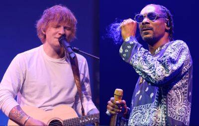 Ed Sheeran says he once got so high with Snoop Dogg that he couldn’t see - www.nme.com - Australia