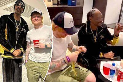 Ed Sheeran got so high with Snoop Dogg he couldn’t see straight - nypost.com - city Melbourne