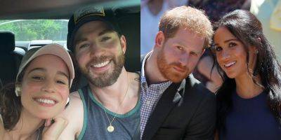 Prince Harry & Meghan Markle Bumped Into Chris Evans & Alba Baptista in Portugal in Chance Encounter! - www.justjared.com - USA - Portugal