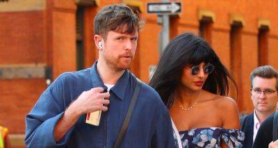 Jameela Jamil & Partner James Blake Hold Hands on Rare Outing in NYC - www.justjared.com - New York