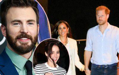 Double Date! Harry & Meghan Hung Out With Chris Evans & New Wife Alba Baptiste In Portugal! - perezhilton.com - Portugal - Boston