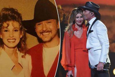 Tim McGraw shares his first photo with Faith Hill to celebrate wedding anniversary: ‘Fell for you in an instant’ - nypost.com