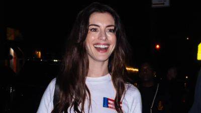 Anne Hathaway Goes All-In on the Comically Baggy Pants Trend - www.glamour.com - Hollywood - Beverly Hills