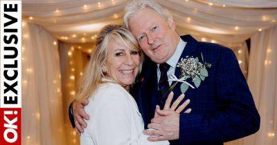 Charlie Lawson married! Jim McDonald star weds Debbie Stanley as Corrie icons reunite - helicopter, throne and karaoke - www.ok.co.uk - county Cheshire