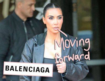 Kim Kardashian Teams Up With Balenciaga Again -- Despite Cutting Ties After BDSM Teddy Bear Campaign! - perezhilton.com