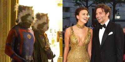 Bradley Cooper & Ex Irina Shayk Dress as Rocket Raccoon for Halloween Trick-or-Treating! (Photos) - www.justjared.com - New York