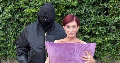 Sharon Osbourne, 71, recreates Kanye West's 'wife' Bianca Censori's topless cushion look - www.ok.co.uk - Italy