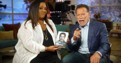 ITV This Morning's Alison Hammond punched by Arnold Schwarzenegger during interview - www.dailyrecord.co.uk - Britain - USA - Hollywood - California