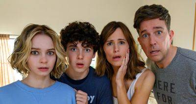 Jennifer Garner & Ed Helms Switch Bodies With Their Kids In 'Family Switch' Trailer - Watch Now! - www.justjared.com
