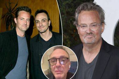 Hank Azaria details late friend Matthew Perry’s ‘sad’ funeral - nypost.com - California - county Forest