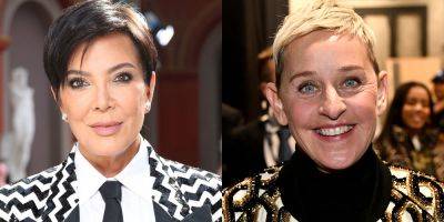Kris Jenner & Ellen DeGeneres Update Fans on the Status of Their Friendship on TikTok - www.justjared.com