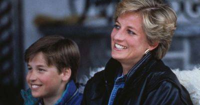 Princess Diana's hilarious prank on 'mortified' William that made him fall down the stairs - www.dailyrecord.co.uk