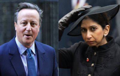 Entertainment world reacts to David Cameron returning to cabinet after Suella Braverman sacking - www.nme.com