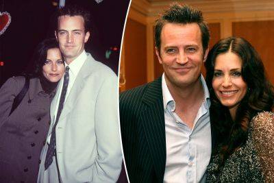 Matthew Perry thought Courteney Cox was ‘cripplingly beautiful’ — did they ever date? - nypost.com - Malibu