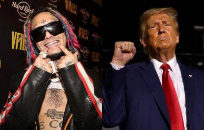 Donald Trump shouts out Lil Pump at a campaign rally in Florida - www.nme.com - New York - Florida - Michigan