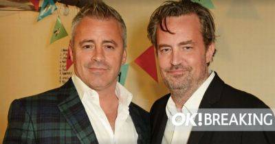 Friends star Matt LeBlanc pays heartbreaking tribute to Matthew Perry: ‘I’ll never forget you’ - www.ok.co.uk - USA