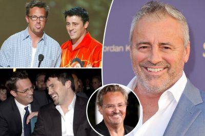 Matt LeBlanc mourns Matthew Perry in tribute — and says ‘goodbye’ with final cheeky jab - nypost.com - California