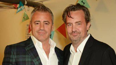 Matt LeBlanc Wrote a Farewell Message to Matthew Perry, and It Will Break Your Heart - www.glamour.com