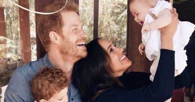 Harry and Meghan's children Archie and Lilibet 'share adorable tribute' to King Charles on birthday - www.ok.co.uk - USA - Indiana