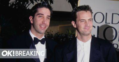 Friends star David Schwimmer pays emotional tribute to Matthew Perry after tragic death - www.ok.co.uk - USA