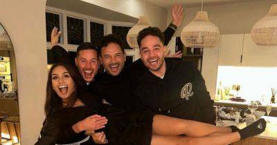 Adam Thomas distracts fans with move as he's seen with brother Ryan and his new Dancing on Ice partner - www.manchestereveningnews.co.uk - Manchester