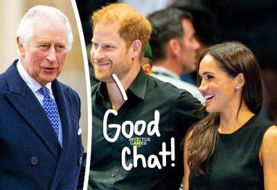 Prince Harry & Meghan Markle Reach Major 'Turning Point' In Royal Feud After THIS Phone Call With King Charles! - perezhilton.com - Britain - California