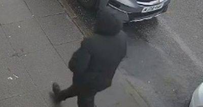 CCTV of person cops want to speak to released after man bursts into shop with meat cleaver - www.manchestereveningnews.co.uk