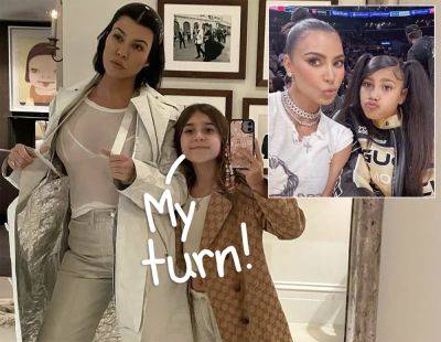 Move Over, North West -- Sounds Like Kourtney Kardashian's Daughter Penelope Is A Mogul In The Making, Too! - perezhilton.com