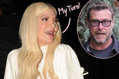 Revenge?? Tori Spelling Photographed Kissing New Guy RIGHT AFTER Dean McDermott Goes Public With GF! - perezhilton.com