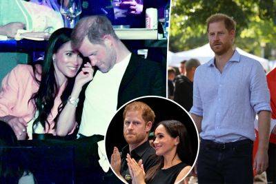 Prince Harry is ‘dependent on Meghan Markle for his social life’ after burning bridges: royal expert - nypost.com
