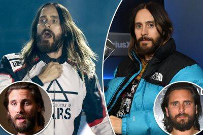 Jared Leto reacts to Scott Disick ‘identical’ twin comparisons — and it’s priceless - nypost.com - New York - county Davis - Kardashians