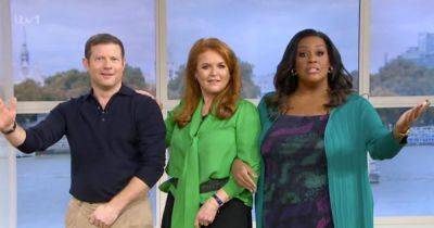 ITV This Morning fans 'baffled' as Sarah Ferguson hosts show after Holly Willoughby exit - www.dailyrecord.co.uk - city Sandringham