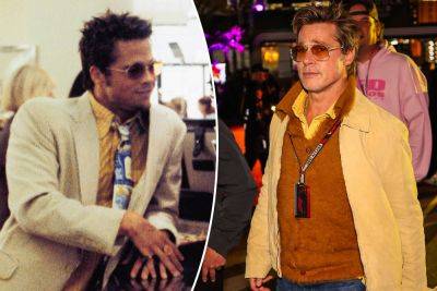 Brad Pitt may have just dressed up as his ‘Fight Club’ character Tyler Durden — by accident - nypost.com - Las Vegas - county Pitt