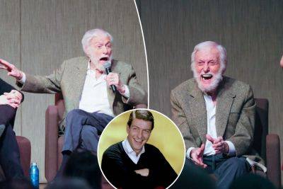 Dick Van Dyke, 97, gets goofy with wife during rare event appearance - nypost.com - Australia - California - Malibu
