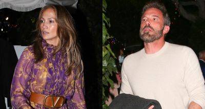 Jennifer Lopez & Ben Affleck Step Out for Dinner with Their Kids in Beverly Hills - www.justjared.com - Las Vegas - Beverly Hills