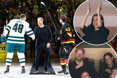 Meghan Markle, Prince Harry make surprise appearance at Vancouver Canucks game - nypost.com - Canada - city Vancouver - city San Jose