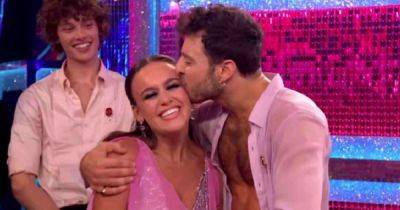 BBC Strictly's Vito Coppola hugs Ellie Leach as she opens up on key part of relationship - www.ok.co.uk