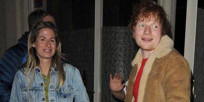 Ed Sheeran & Wife Cherry Seaborn Enjoy a Rare Date Night Outing in London - www.justjared.com - London