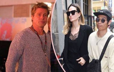 Brad Pitt Crushed By Son Pax's 'Devastating' Post -- Does He Blame Angelina Jolie?! - perezhilton.com - Hollywood