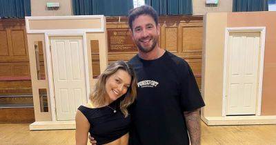 Danny Cipriani cosies up to his Strictly co-star Jowita Przystal days after marriage split - www.ok.co.uk