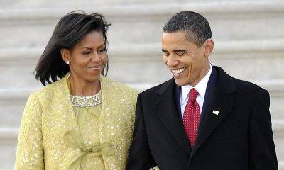 Michelle and Barack Obama’s heartfelt Thanksgiving message, featuring Malia and Sasha - us.hola.com - France - county Wilson