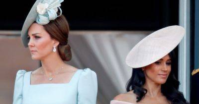 Kate Middleton 'shudders and giggles when she hears Meghan Markle's name', new book claims - www.ok.co.uk - France