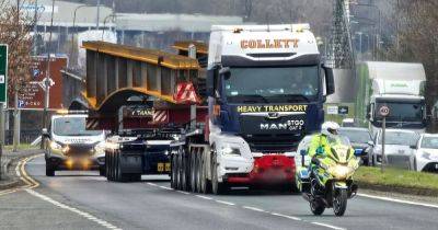Why two HUGE HGV loads were escorted by police through Bolton today - www.manchestereveningnews.co.uk - Manchester