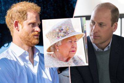 Prince William 'Ignored' Prince Harry’s Texts For HOURS Before Queen Elizabeth’s Death?! - perezhilton.com - county Prince Edward