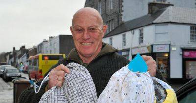 Dumfries and Galloway forces charity gets helping hand from some knitters - www.dailyrecord.co.uk - county Garden - county Newton